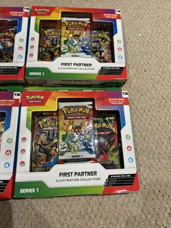 6x Pokemon TCG: First Partner Illustration Collection Series 1 New & Sealed - Image 2
