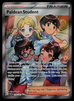 Paldean Student 230/091 - Pokemon Paldean Fates - Ultra Rare (NM) - Image 1