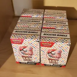 Lot of (6) Pokemon TCG Scarlet & Violet 151 Booster Bundle Boxes SEALED NEW - Image 1