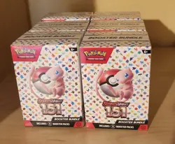 Lot of (6) Pokemon TCG Scarlet & Violet 151 Booster Bundle Boxes SEALED NEW - Image 2