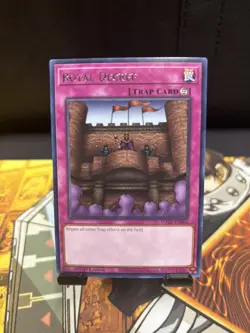 Yu-Gi-Oh! Royal Decree 1st Ed. MAZE-EN064 Rare NM/LP x1 - Image 1