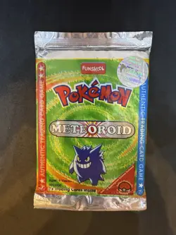 Funskool Meteoroid-series Gengar-Art Booster Pack Pokemon 11-Card TCG Sealed - Image 1