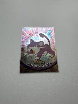 Topps Trading Card Pokemon #19 Tentacool Holo Rare NM - Image 1