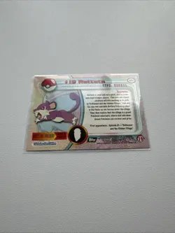 Topps Trading Card Pokemon #19 Tentacool Holo Rare NM - Image 2