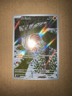 Swinub 165/159 Illustration Rare Holo – Journey Together Pokemon TCG Card - Image 4