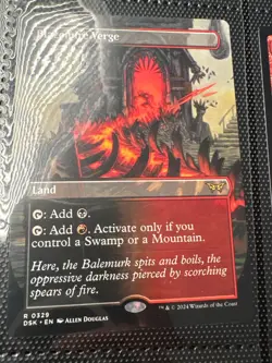 Blazemire Verge (Borderless) Duskmourn: House of Horror Regular - Image 1