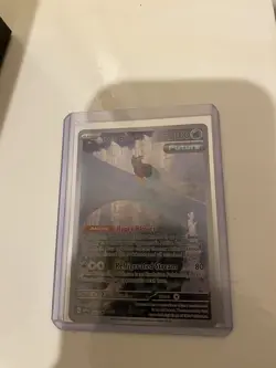 Pokemon Iron Bundle Paradox Rift Promo Card w/ Top Loader - Image 1