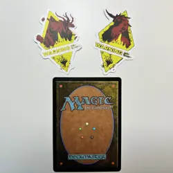 MTG Sticker, MAGIC THE GATHERING Stickers, Creature Spell Decal - Image 2