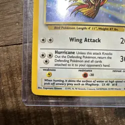 Pokemon Pidgeot 8/64 Holo Rare Jungle Set WOTC 1999 Vintage 8/64 - LP - Image 5