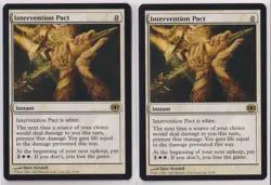 Magic: The Gathering Intervention Pact Future Sight Non Foil Rare x2 - Image 1