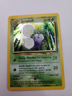 Pokemon TCG – Jumpluff 7/111 Neo Genesis Holo – Light Played - Image 1