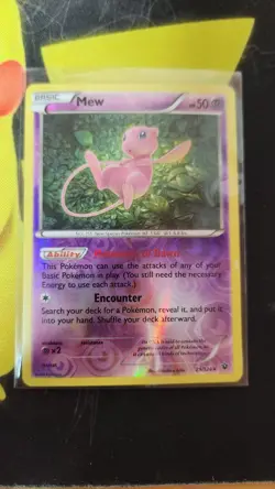 Pokemon - Mew - 29/124 - Holo Rare - Reverse Holo - XY - Fates Collide - Image 1