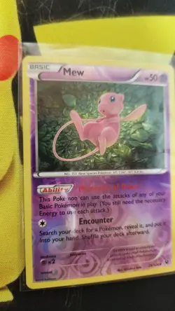 Pokemon - Mew - 29/124 - Holo Rare - Reverse Holo - XY - Fates Collide - Image 5