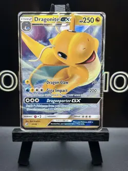 Dragonite GX - 37/70 - Ultra Rare Sun & Moon: Dragon Majesty Pokemon LP - Image 2