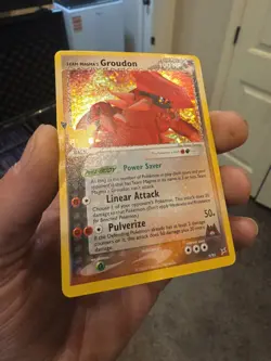 Pokemon TCG Team Magma's Groudon Ex Team Magma 9/95 Regular Holo Rare - Image 2