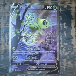 Pokemon TCG Celebi V Ultra Rare Full Art Holo 245/264 Fusion Strike 190 HP - Image 3
