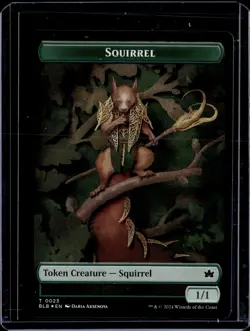 Squirrel/Darkstar Augur Token - 23/11 - Foil - BLB - NM - MTG - Image 1
