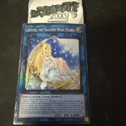 Yugioh! Artemis, the Magistus Moon Maiden - RA01-EN049 - Prismatic Collector's R - Image 1