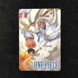 S0474 Garp & Luffy 011 One Piece Memorial Log Card Bandai - Image 1