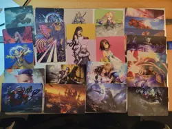 Mtg Lot Carte Magic FFVII Final Fantasy Art Series - Image 1