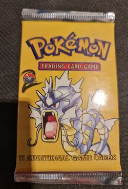 Pokemon Base Set 2 Factory Sealed Booster Pack Gyarados Artwork Vaulted rare - Image 2
