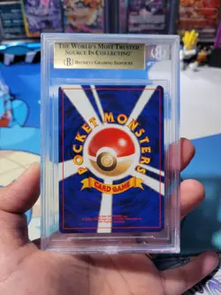 Pokemon 1999 Japanese Giovanni's Persian Holo Gym Challenge BGS 9.5 - Image 3