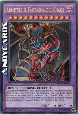 ARMITYLE IL FANTASMA DEL CHAOS (The Phantom) Ultra R • DUSA IT099 • 1Ed • Yugioh - Image 1