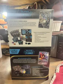 Pokemon Trading Card Phantasmal Flames and Black Bolt ETB NEW Sealed Lot of 2 - Image 2