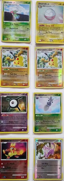 VINTAGE POKEMON DIAMOND AND PEARL (( SECRET WONDERS )) 20 CARDS - Image 4