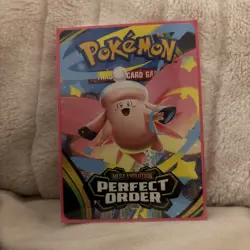 Pokemon TCG Perfect Order Mega Clefable Trainer Tips Card Near Mint - Image 1