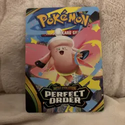Pokemon TCG Perfect Order Mega Clefable Trainer Tips Card Near Mint - Image 3