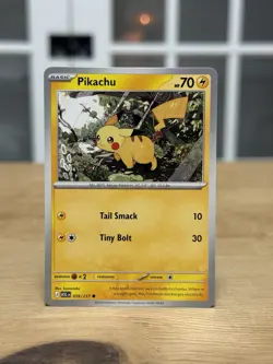 Pokemon TCG Pikachu Basic ASC 055/217 Regular 70 HP 10/30 Nintendo Card - Image 1