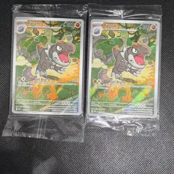POKEMON TCG Perfect Order Lot Of 2 SEALED TYRUNT ETB Black Star Promo Cards 070 - Image 1