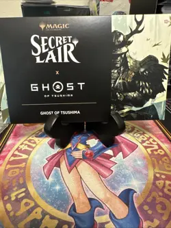 Ghost of Tsushima X Secret Lair Sealed Non Foil Magic the Gathering -In Hand - Image 1