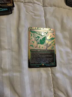 Traveling Chocobo (Borderless) (Neon Ink Green) Final Fantasy Foil - Image 1