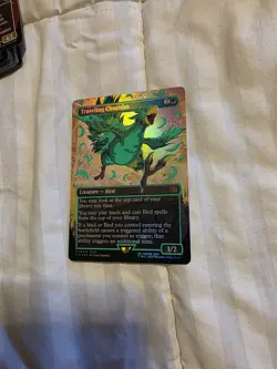 Traveling Chocobo (Borderless) (Neon Ink Green) Final Fantasy Foil - Image 2