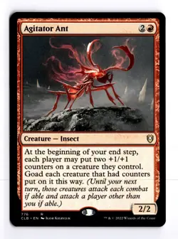 Agitator Ant 776 Commander Legends: Battle for Baldur's Gate R MTG LP - Image 1
