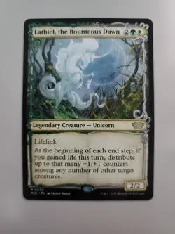 MTG Lathiel, the Bounteous Dawn Multiverse Legends 50 Regular Rare - Image 1