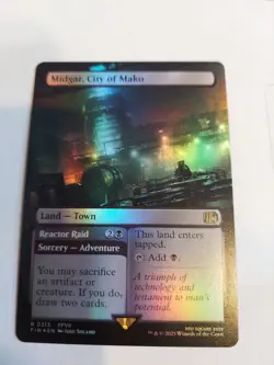 Midgar, City of Mako (Borderless) Final Fantasy Foil - Image 1