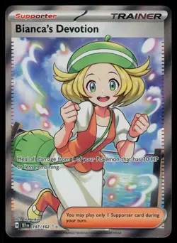 Bianca's Devotion 197/162 - Pokemon Temporal Forces - Ultra Rare (NM) - Image 1