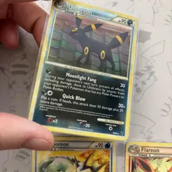 Umbreon Reverse Holo Flareon Vaporeon Uncommon Undaunted Pokemon NM/M - Image 3