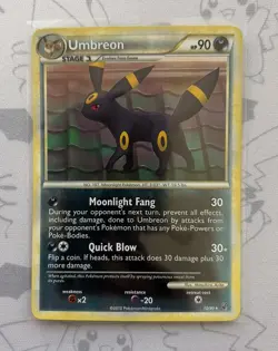 Umbreon Reverse Holo Flareon Vaporeon Uncommon Undaunted Pokemon NM/M - Image 4