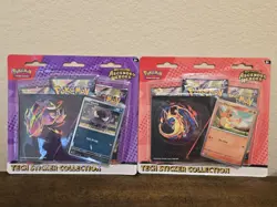 LOT OF 2 Pokemon TCG Ascended Heroes Tech Sticker Collection 3 Pack Blister - Image 1