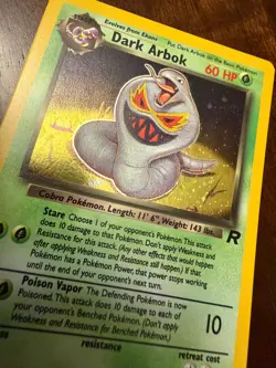 Pokemon TCG Dark Arbok, Holographic & Rare - Team Rocket 2000 2/82, Near Mint - Image 3