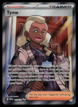 Tyme 143/131 - Pokemon Prismatic Evolutions - Ultra Rare (NM) - Image 1