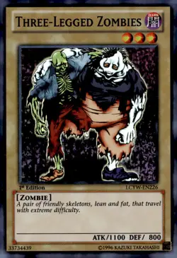 Legendary Collection 3: Yugi's World #LCYW-EN226 Three-Legged Zombies - Image 1