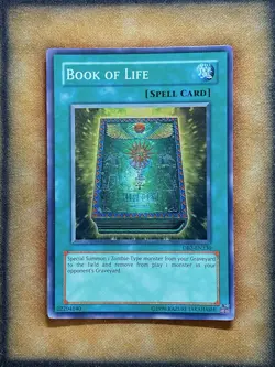 Yugioh Book of Life DB2-EN230 Super Rare LP - Image 1
