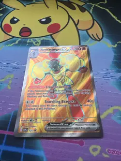 Armarouge EX SVP125 Black Star Promo Scarlet Violet Holo Pokemon Card - Image 2
