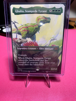 Ghalta, Stampede Tyrant (Borderless) The Lost Caverns of Ixalan Regular (0326) - Image 1
