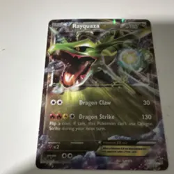 Pokemon Rayquaza EX Full Art Promo Holo 180 HP Dragon XY73 XY English Card - Image 1